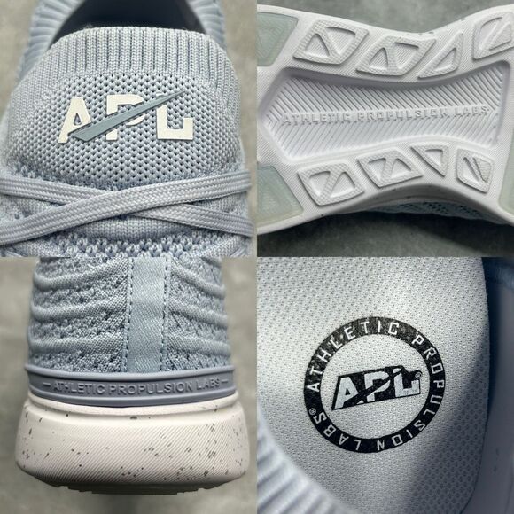 NWT APL Mens Blue Techloom Wave Sneaker Size 9 Running Activewear Low Top - Picture 13 of 14